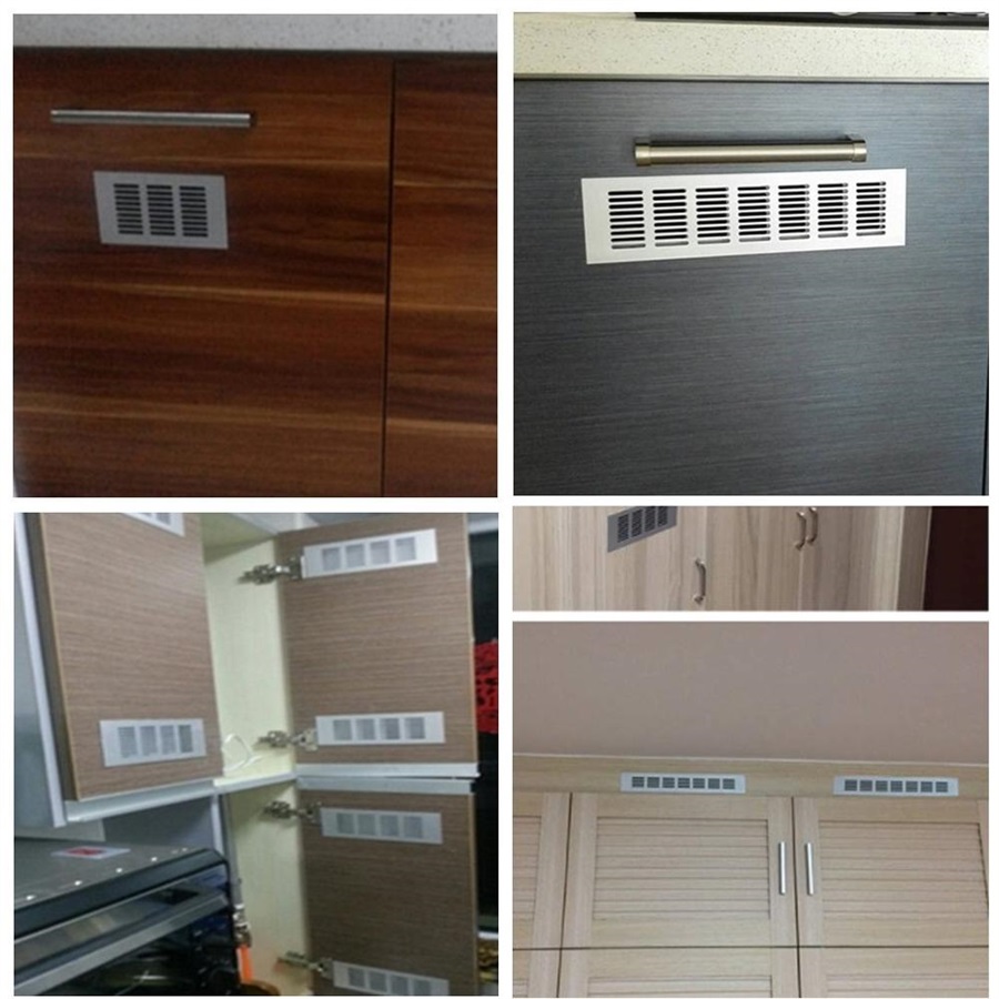Kitchen sales cabinet vent