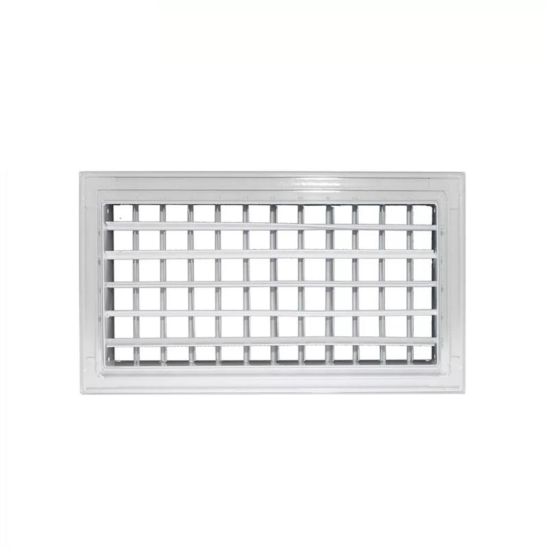 Hvac Ventilation Ceiling Aluminum Linear Supply Air Grille Double Deflection Grille Manufacturer DDG-A1