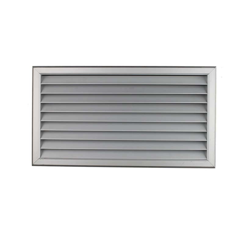 Customized Hvac Ventilation V Type Transfer Bathroom Decorative Aluminum Fresh Air Louver Door Grille DG-A