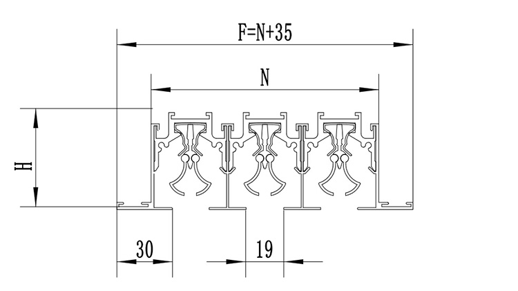 flangeless linear slot diffuser