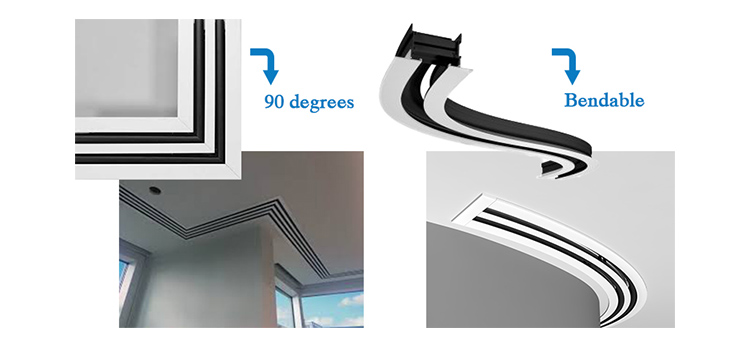 continuous linear slot diffuser