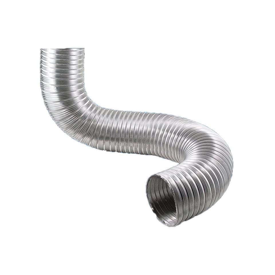 Customed Hvac Ventilation Stretchable Heat Resistant Venting Pipe Semi Rigid Aluminum Flexible Duct  SFD