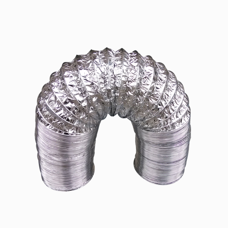 100 125 150mm Connecting Flexible Ducting, Aluminum Flex Pipe