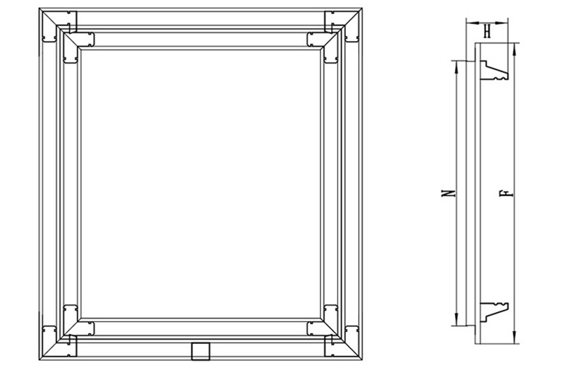 spring loaded access panels