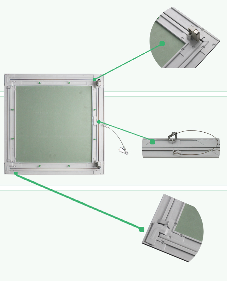 flush drywall access panel