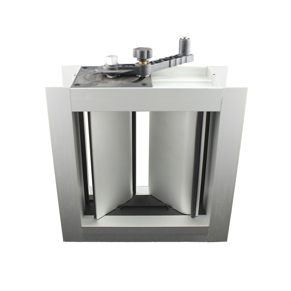 Custom Hvac Ventilation Aluminum Motorized Air Duct Volume Control Damper Manufacturer VCD-A