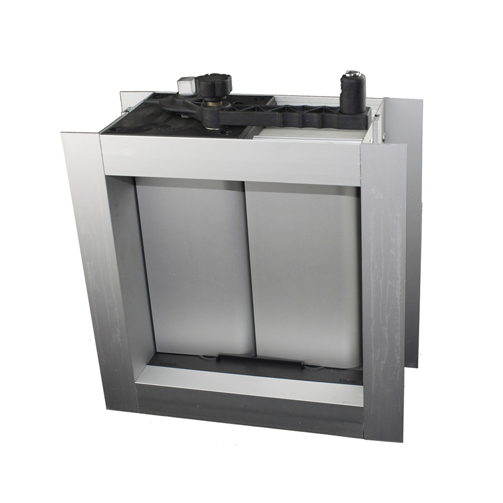 Custom Hvac Ventilation Aluminum Motorized Air Duct Volume Control Damper Manufacturer VCD-A