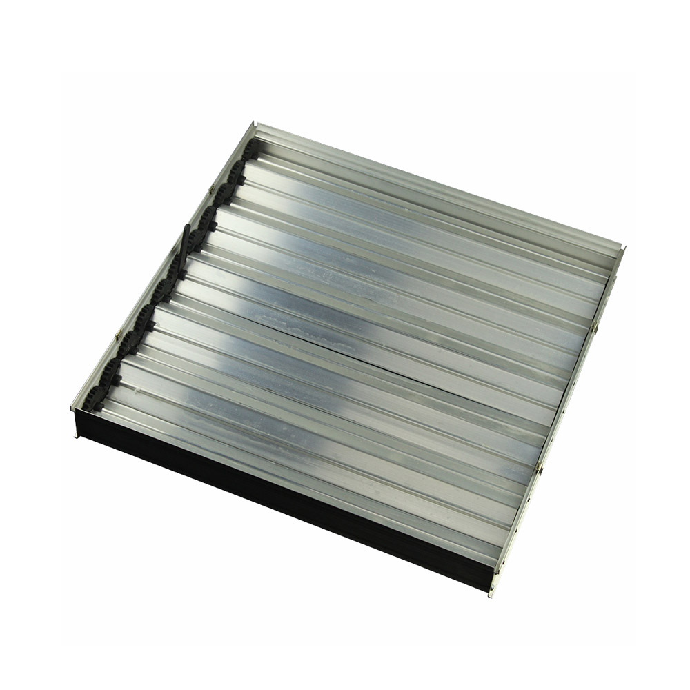 Hvac Square Aluminum Air Grilles Duct Ventilation Louver Opposed Blade Damper Manufacturer OBD1