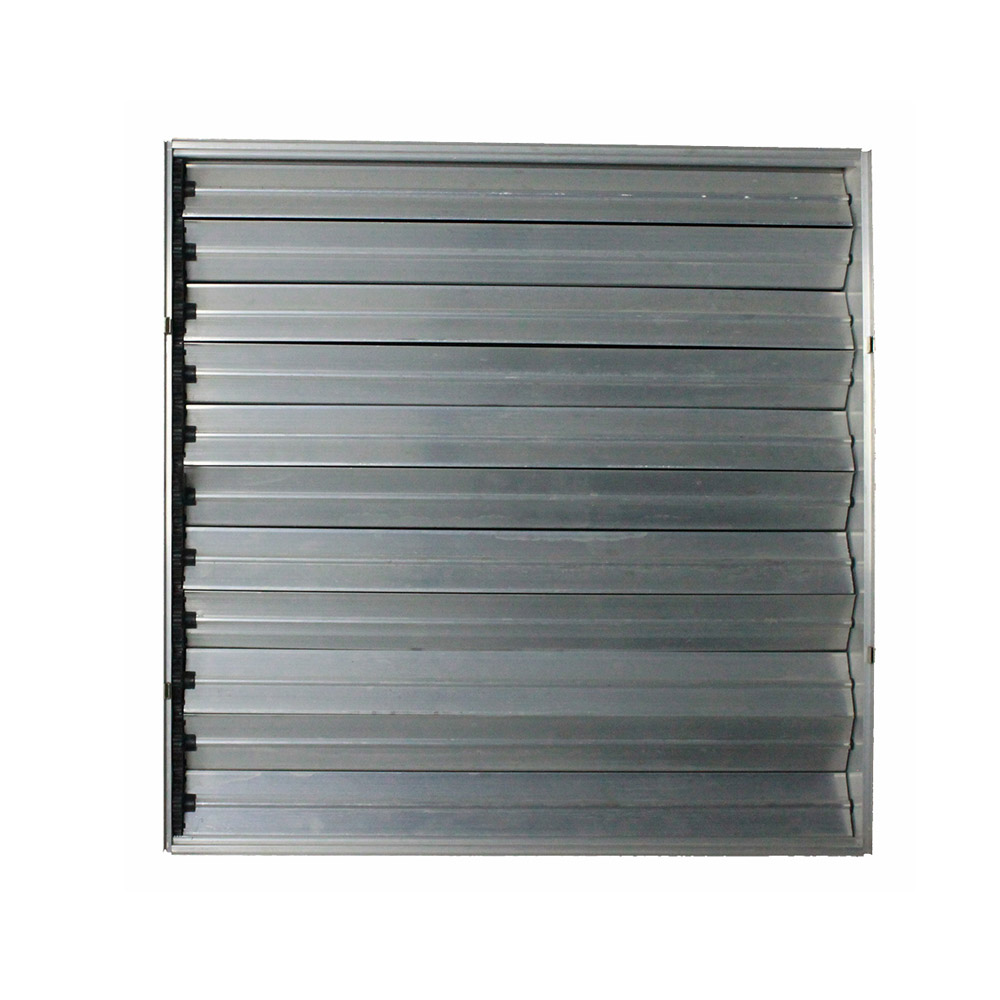 Hvac Square Aluminum Air Grilles Duct Ventilation Louver Opposed Blade Damper Manufacturer OBD1