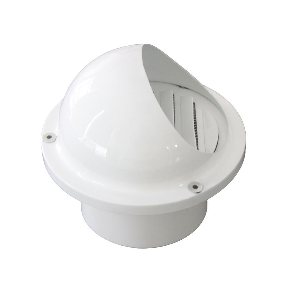 Hvac Ventilation Aluminum Exhaust  Vent Valve Waterproof Fresh Air Vent Cap Cover EV-AN