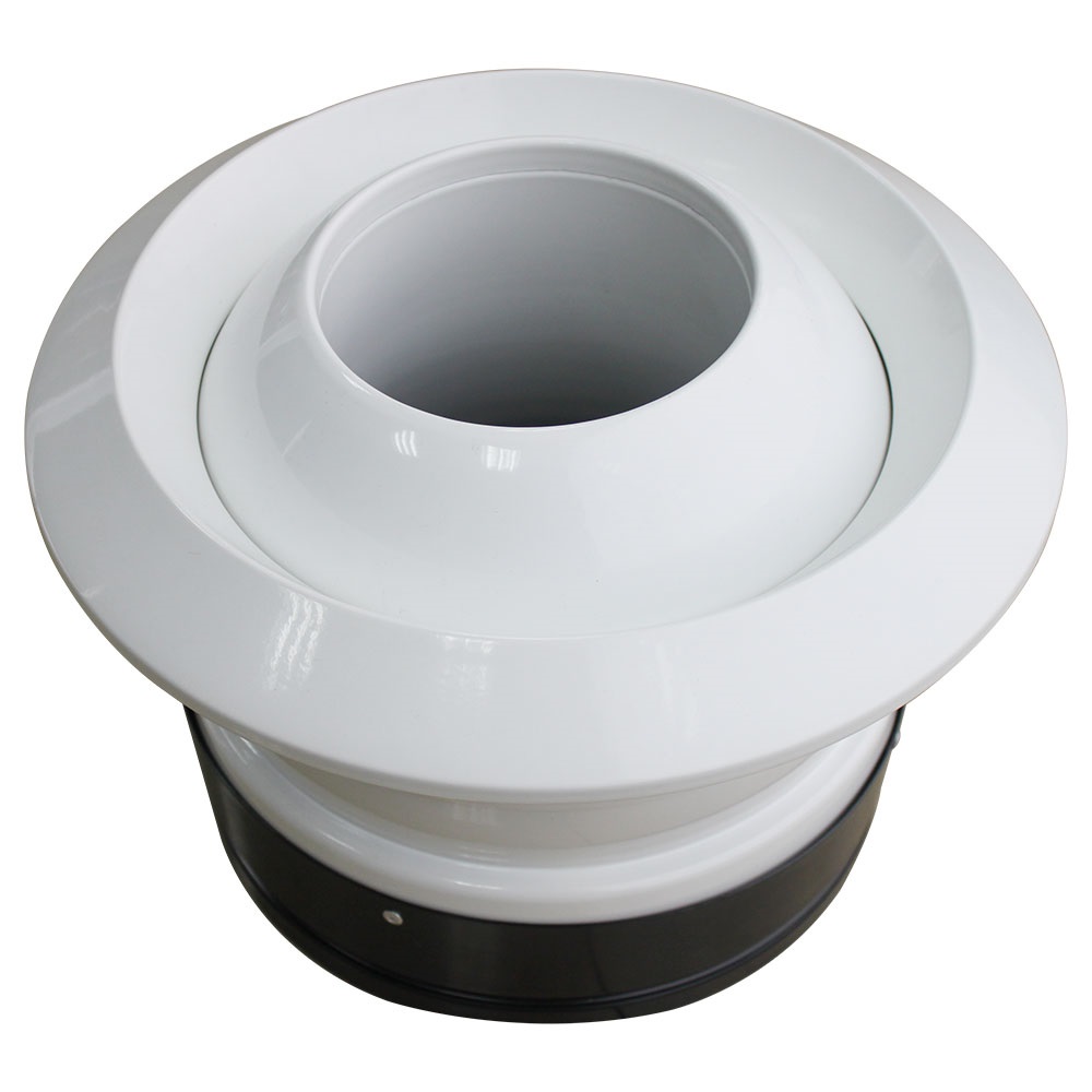 Hvac Aluminum Supply Air Round Duct Vent Ball Spout Jet Nozzle Diffuser Manufacturers JD-B