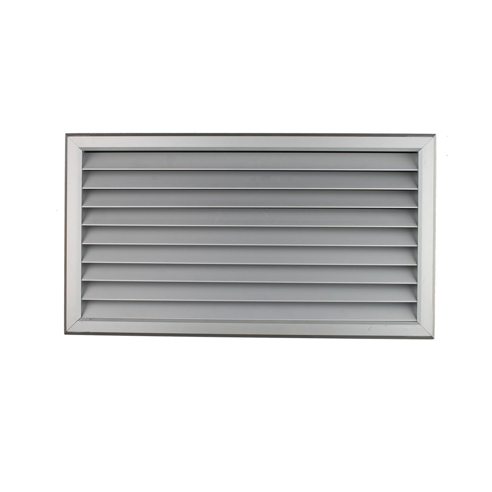 Hvac Ventilation V Type Transfer Bathroom Decorative Aluminum Fresh Air Louver Door Grille DG-A