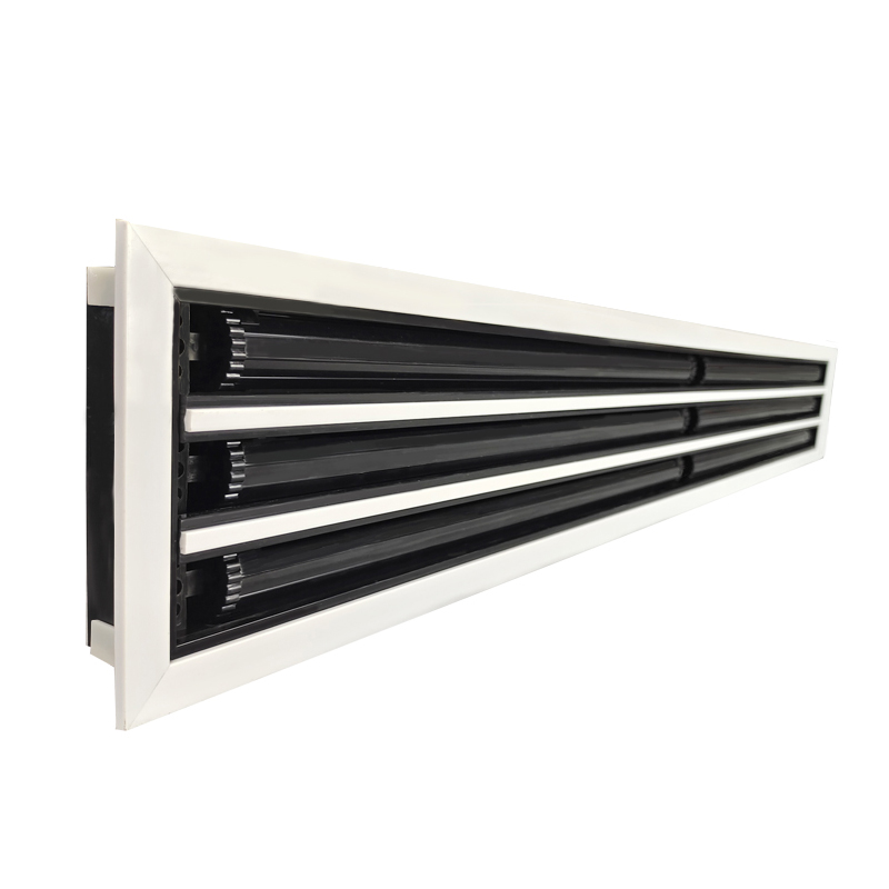 Vairtech Modern Air Conditioning Hvac Adjustable Ceiling Plastic Linear Air Vent Slot Diffuser LS-CP