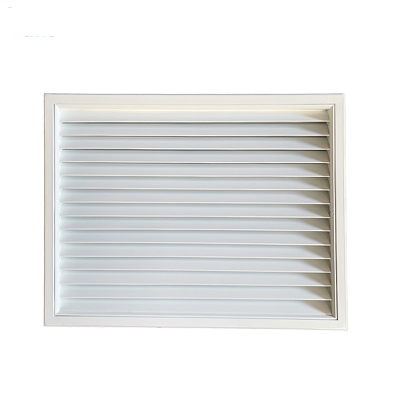 Wholesale HVAC System Anodized Aluminum Fresh Louver Bathroom Decorative Door Ventilation Grille DG-A