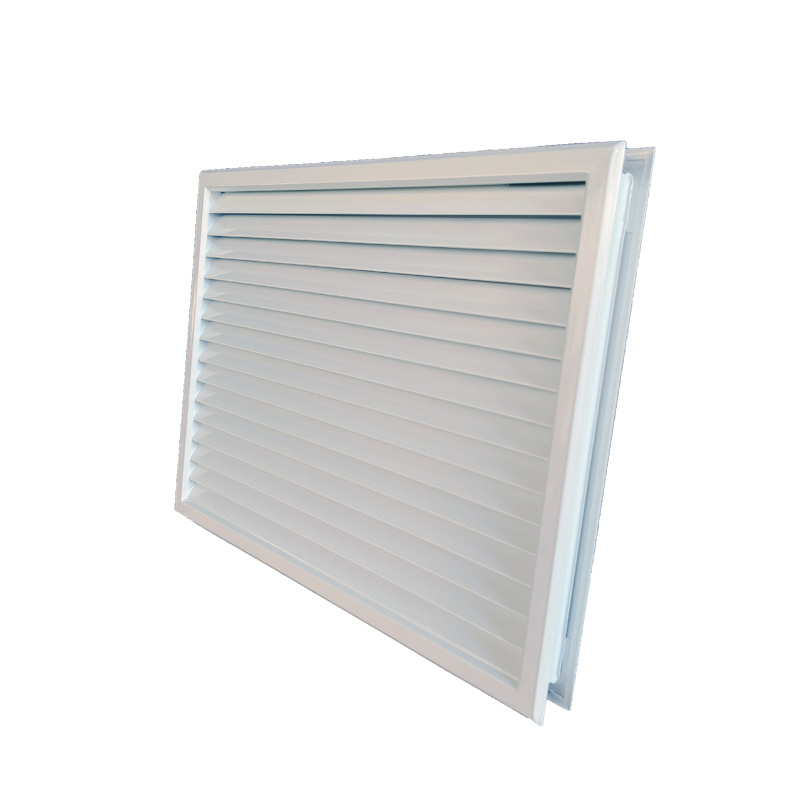 Wholesale HVAC System Anodized Aluminum Fresh Louver Bathroom Decorative Door Ventilation Grille DG-A