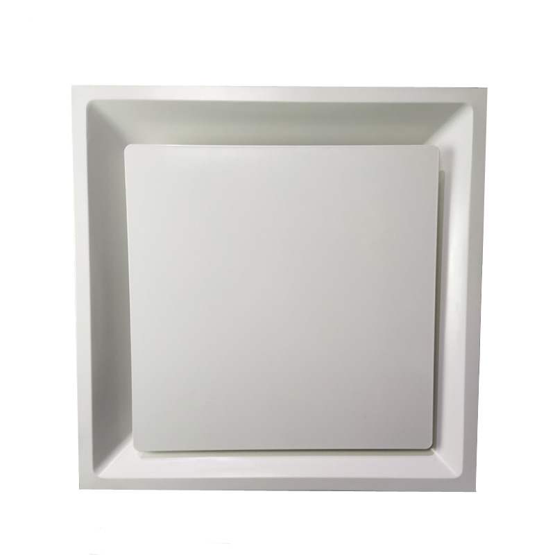 Vairtech Hvac Ventilation Metal Square Face Plaque Panel 4 Way Ceiling Air Cone Diffuser Factory SD-G1&G2&G3