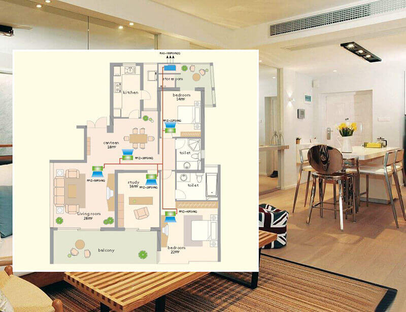 What should we pay attention to in the location layout of indoor air grille?