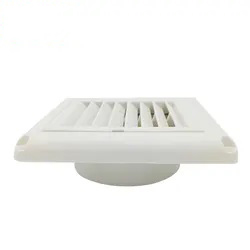 White PP Material Louver Air Ventilation High Quality Air Conditioning Vent Grill Outlet