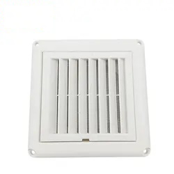 White PP Material Louver Air Ventilation High Quality Air Conditioning Vent Grill Outlet