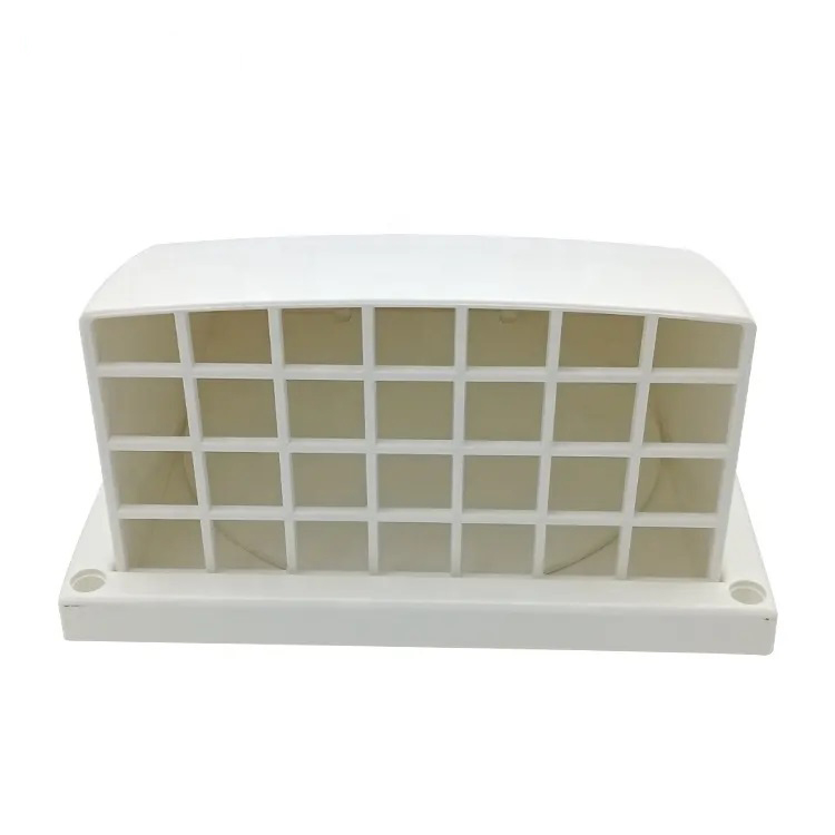 High-quality Square Exterior Wall ABS Plastic Air Vent Outlet Covers Ventilation System