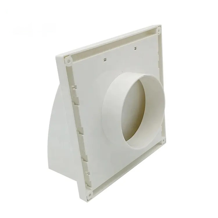 High-quality Square Exterior Wall ABS Plastic Air Vent Outlet Covers Ventilation System