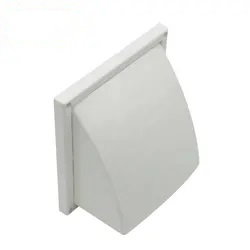 High-quality Square Exterior Wall ABS Plastic Air Vent Outlet Covers Ventilation System