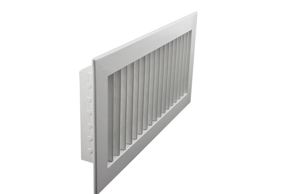 Customizable HVAC aluminum adjustable air supply deflection diffuser double grille DDG-A2