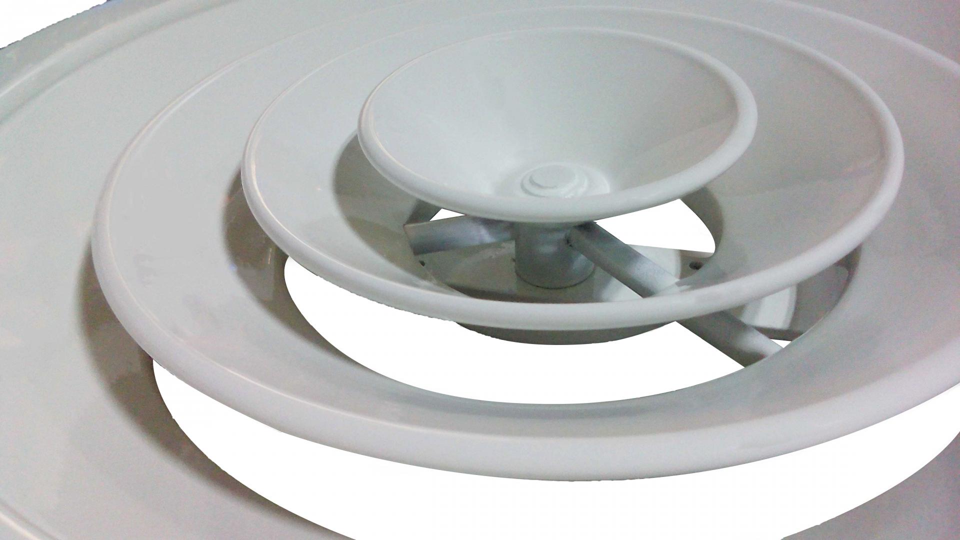 Hvac Air Supply Round Ceiling Diffuser Air Conditioner Air Diffuser Round Diffuser RD-A2