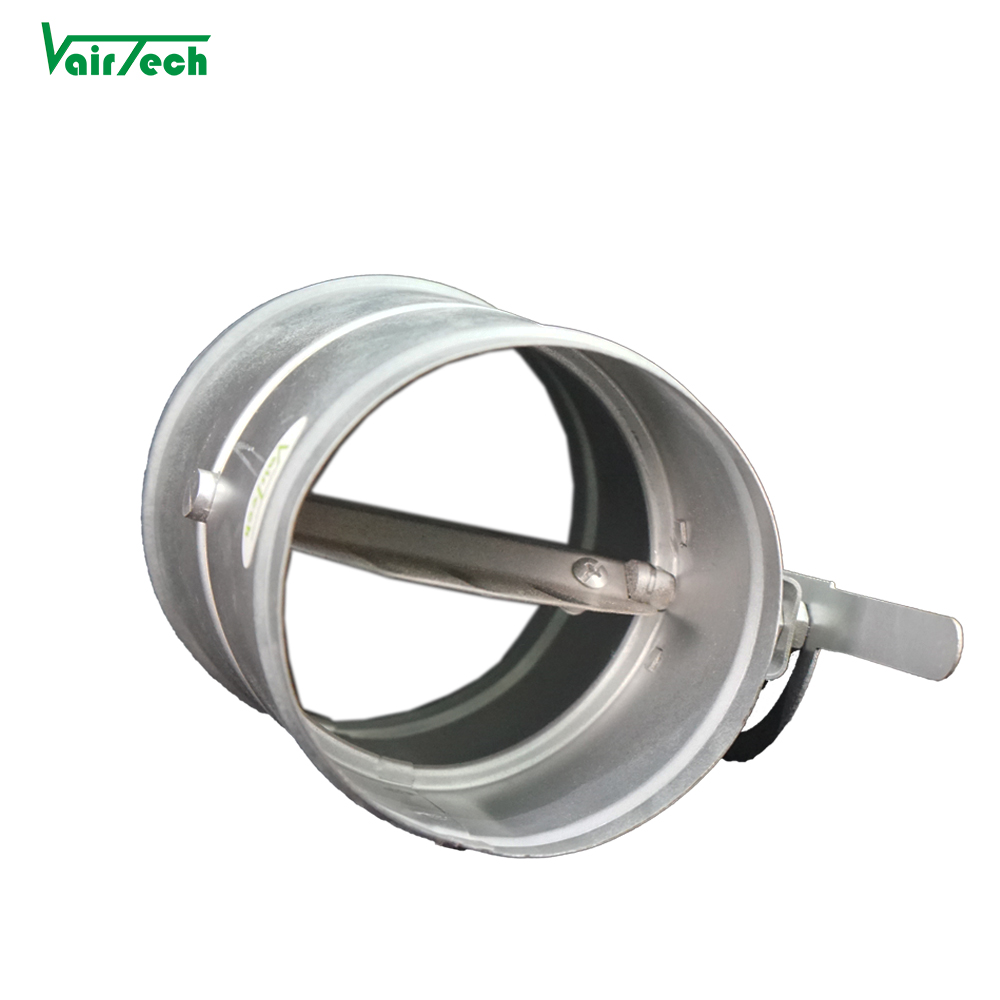 HVAC Aluminum Volume Control Air Damper Customizable Volume Damper VCD-GR