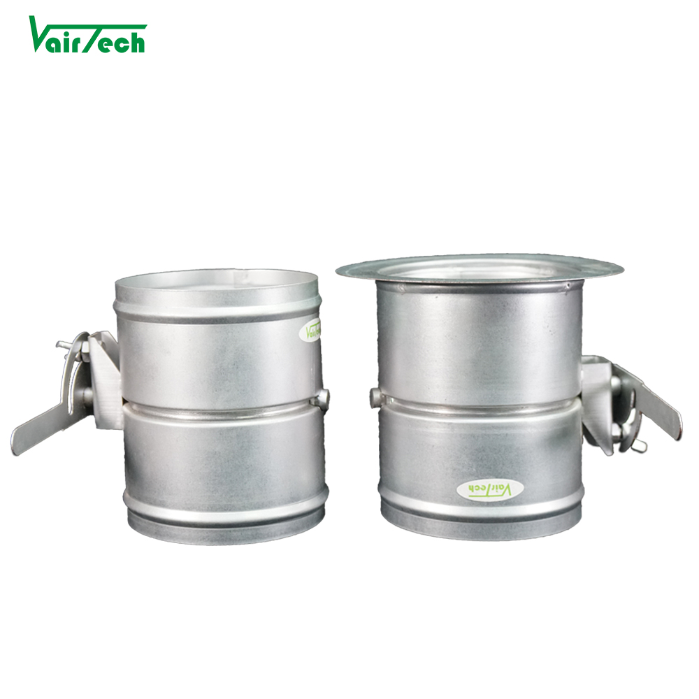 HVAC Aluminum Volume Control Air Damper Customizable Volume Damper VCD-GR