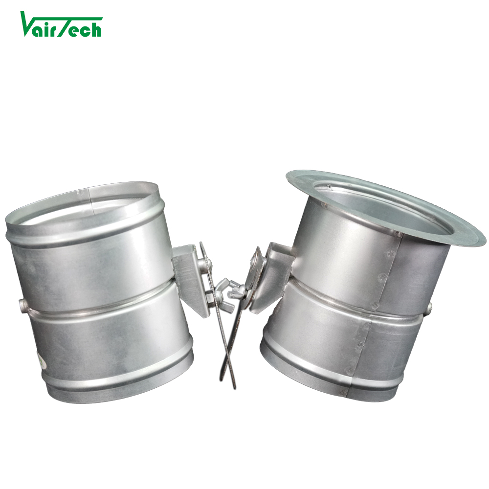 HVAC Aluminum Volume Control Air Damper Customizable Volume Damper VCD-GR