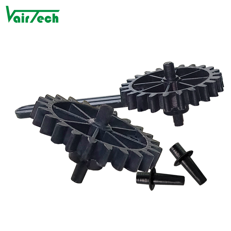 Opposed Blade Damper Plastic Gear With Handle High Quality OBD Gears For Air Damper