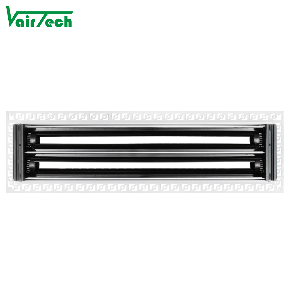 Invisible Aluminum Linear Air Diffuser Ceiling Custom Adjustable Blade Register for Putty Any Size