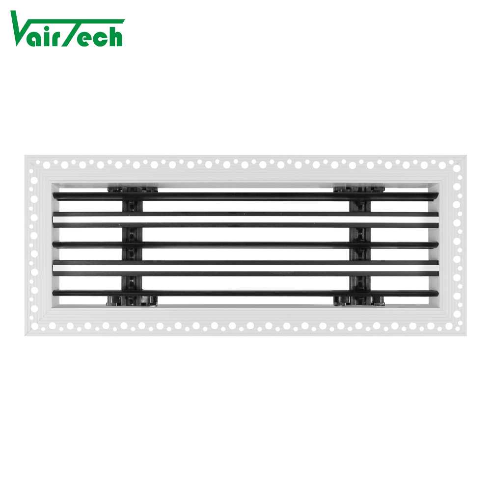 Invisible Ceiling Air Register Abs Plastic Linear Slot Diffuser Detachable Blade Air Grille Easy To 