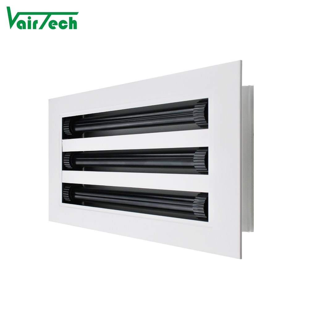 Linear Slot Diffuser Decorative Aluminum Linear Air Diffuser Ceiling Ac Vent Cover White Register Grille