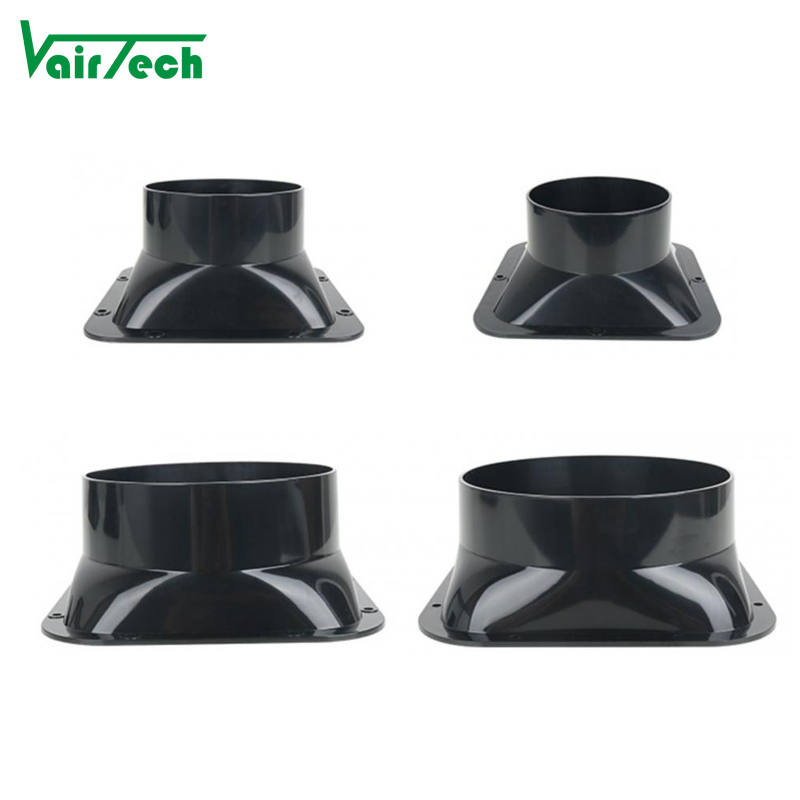 Abs Plastic One-Way Air Flow Prevent Backflow Prevent Oil Fume Backflow Check Valve Flange