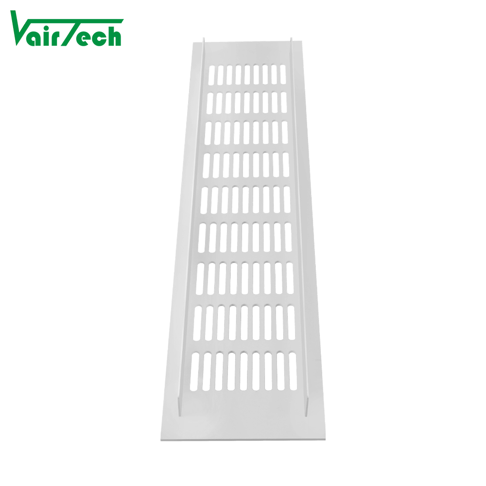 Aluminum Rectangular Ventilation Grill Cover Custom Air Flow Grille for Cabinet Wardrobe Furniture Kitchen Bathroom