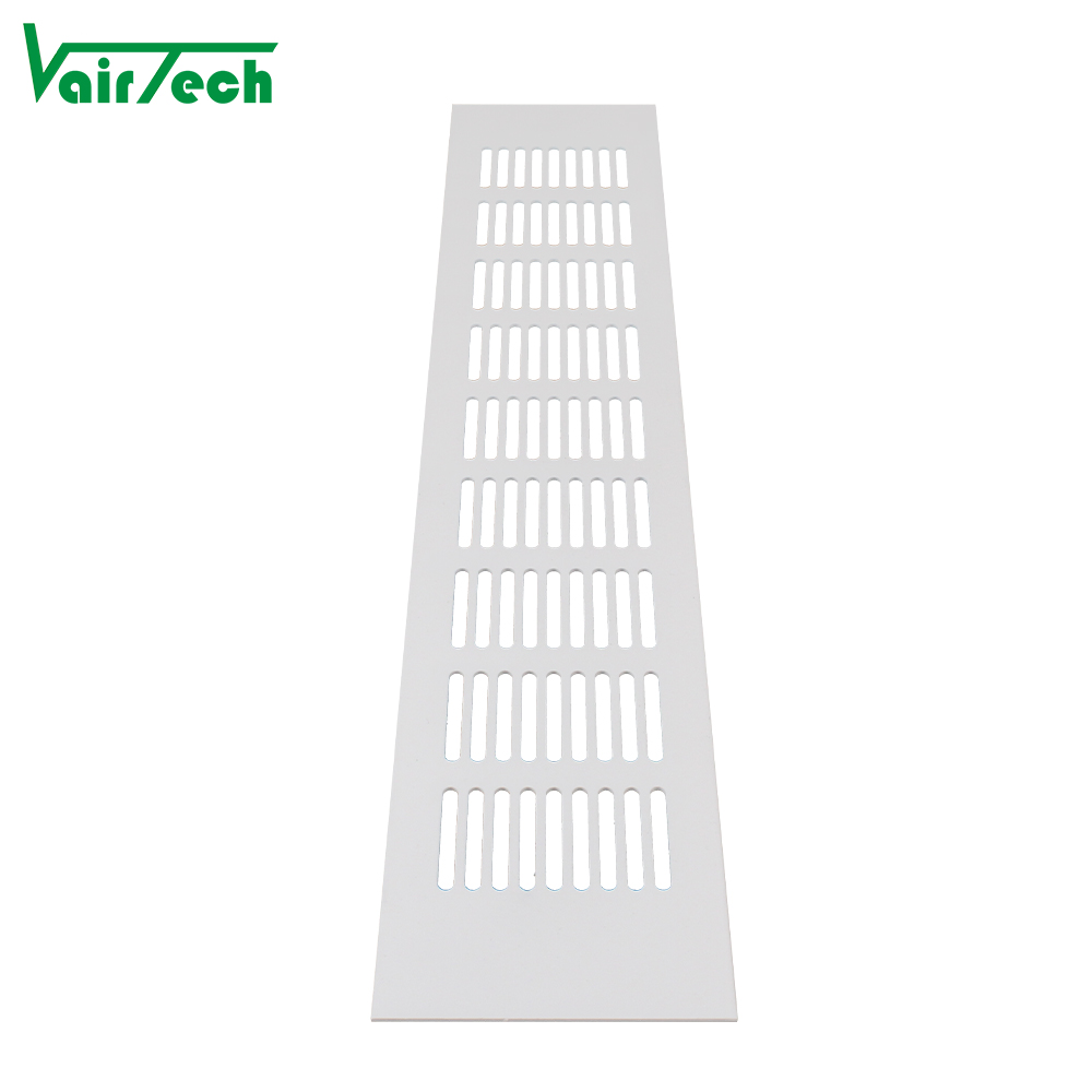 Aluminum Rectangular Ventilation Grill Cover Custom Air Flow Grille for Cabinet Wardrobe Furniture Kitchen Bathroom