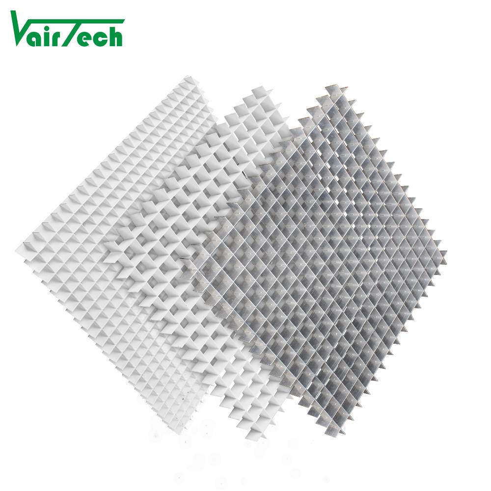 HVAC Ventilation Aluminum Ceiling Decoration air Return Supply Eggcrate Egg Crate air Grille