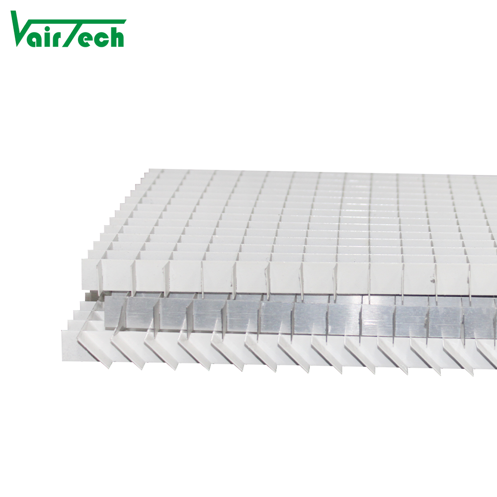 HVAC Ventilation Aluminum Ceiling Decoration air Return Supply Eggcrate Egg Crate air Grille