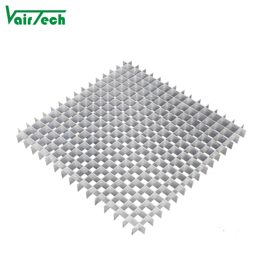 HVAC Ventilation Aluminum Ceiling Decoration air Return Supply Eggcrate Egg Crate air Grille