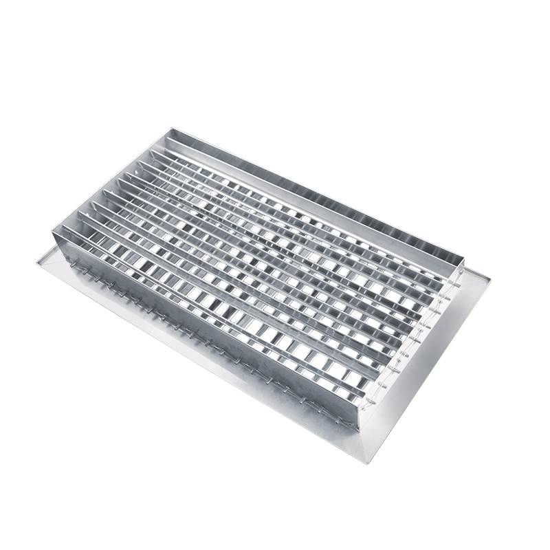 Ventilation Double Deflection Grille Decorative Air Register Design Stainless Steel Vent Grille