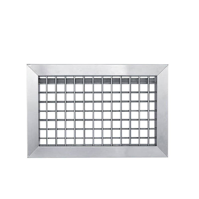 Ventilation Double Deflection Grille Decorative Air Register Design Stainless Steel Vent Grille