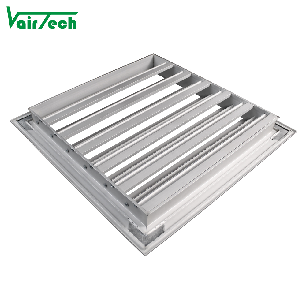 Waterproof Louver Aluminum Outdoor Return Air Grille Wallmount Exhaust Ventilation Rainproof Louver