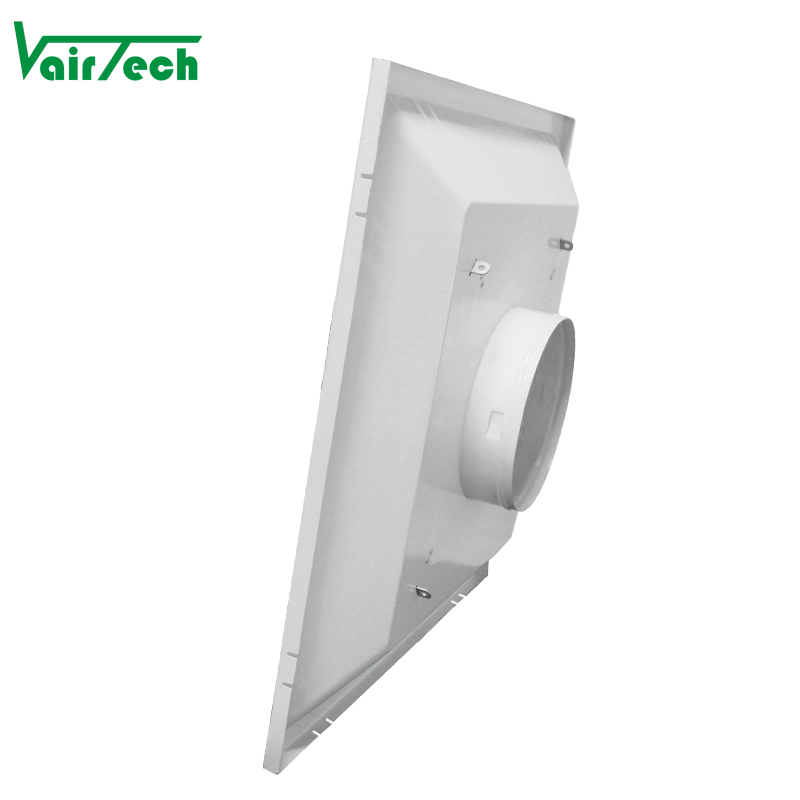 Hvac System American 2 Cone Metal Square Air Diffuser Customized 4 Way Ceiling Diffuser