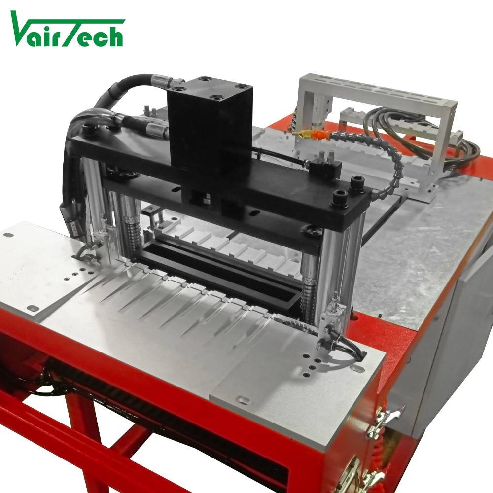 Multifunctional Automatic Punching Machine 8 Mold Sets for Aluminum Alloy Steel Air Outlet Profiles 170 Types Auto Feeding