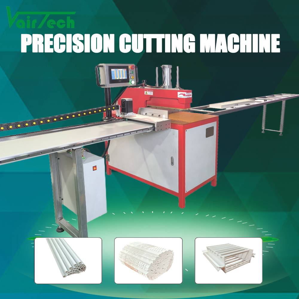 Factory Customized Precision Cutting Machine Pneumatic Foot Control ±01mm for Profiles Bundled Materials Air Outlets