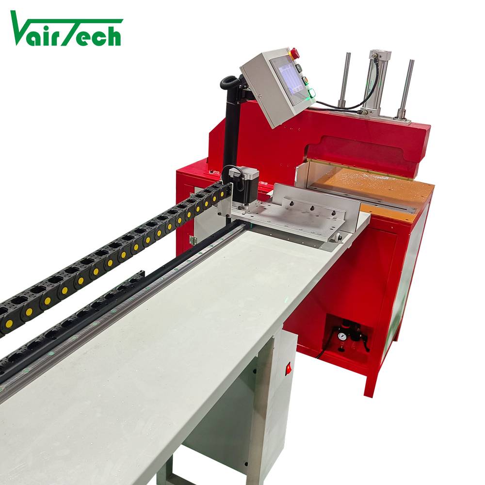 Factory Customized Precision Cutting Machine Pneumatic Foot Control ±01mm for Profiles Bundled Materials Air Outlets