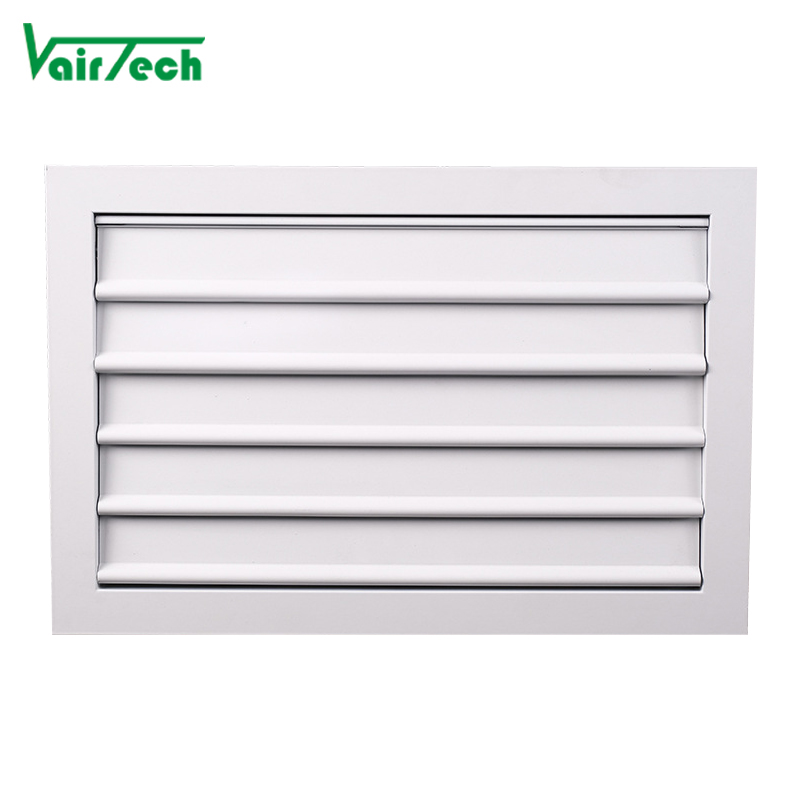HVAC Air Conditioner White air Louvers Custom Outdoor Weatherproof Louver