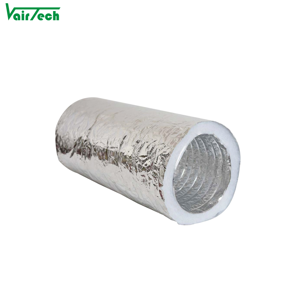 Ventilation Aluminium Insulated Flexible Air Ducting for Air Condition HVAC System and Refrigerator Spare Parts